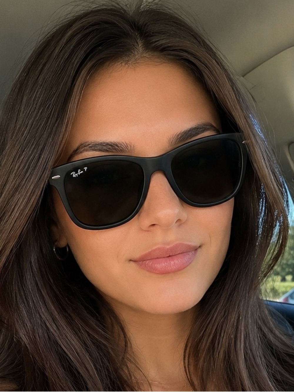 Ray-Ban black Square Sunglasses